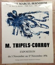 TRIPELS-CORROY 1976  AFFICHE