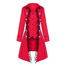 Manteau Long À Col Revers