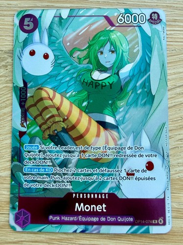 Carte one piece monet - piece,