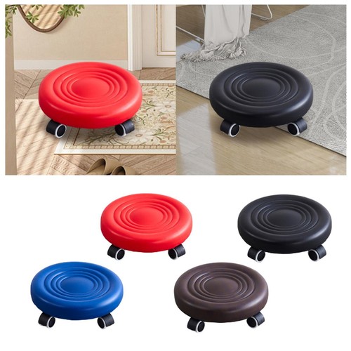 Tabouret bas roulettes - bas,