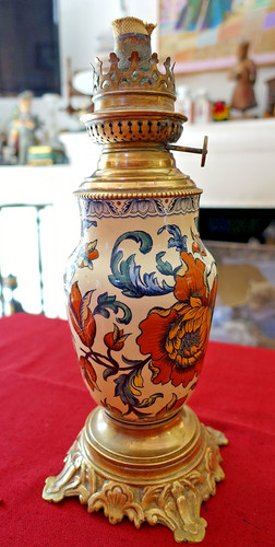 Belle lampe petrole en - belle, à