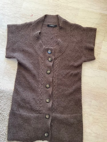 Caroll beau gilet long sans - beau,