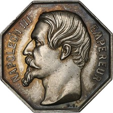 France, Jeton, Napoléon III