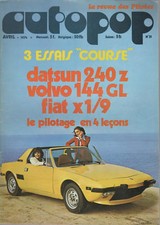 AUTOPOP 31 1974 ESSAI FIAT