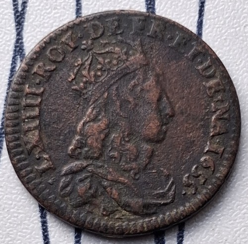 Louis xiv liard - xiv,