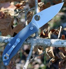 Couteau Spyderco Polestar Lame