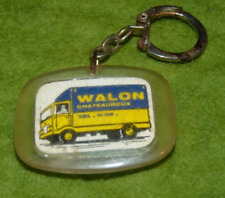 Ancien porte clés transports déménagements Walon Châteauroux Keyring Portachiavi