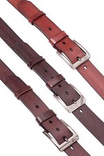 Pin de ceinture en cuir haut