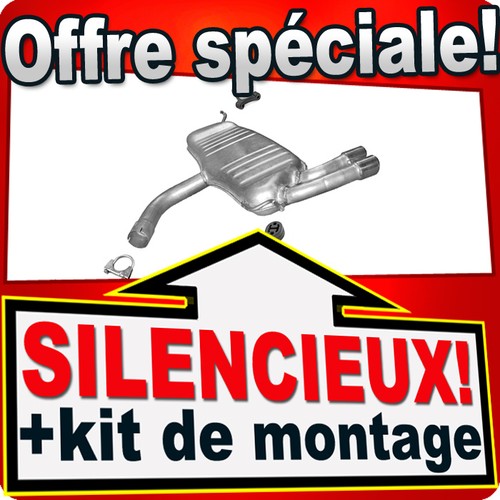 Silencieux arriere pour - arriere,