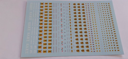 Decals decalcomanie divers - decals,