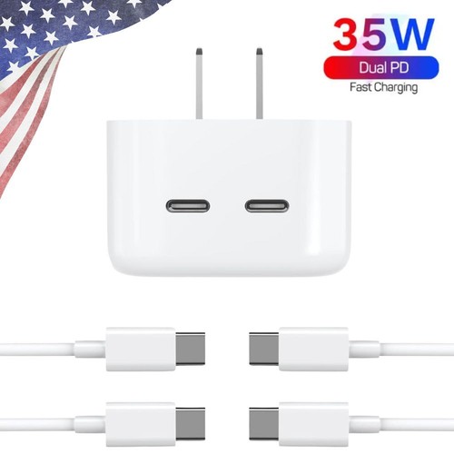 35w usb dual port fast - 35w, usb-c