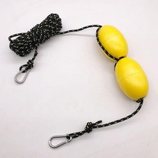 1 ensemble d'accessoires flottants pour ancre de kayak avec clip, longueur