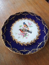 Assiette décorative, oiseaux