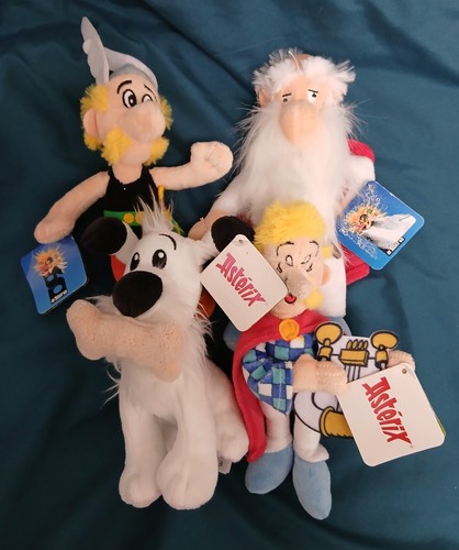Peluches collection asterix - peluches,