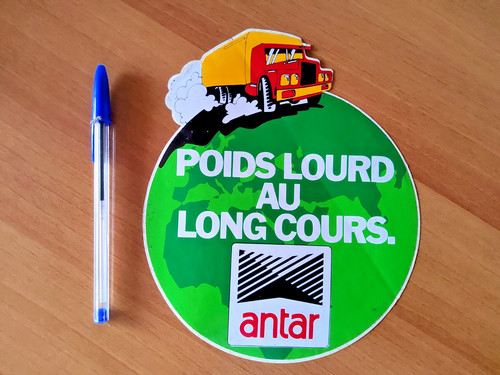 Autocollant antar berliet - antar,