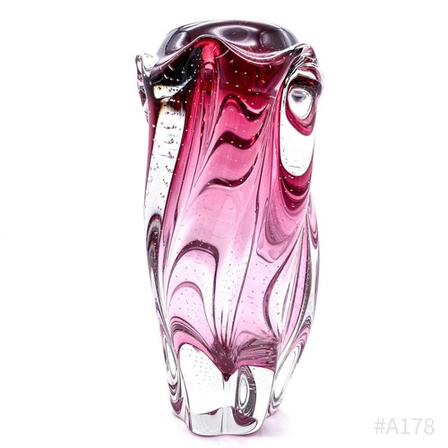 Vintage vase verre - vintage, d'art