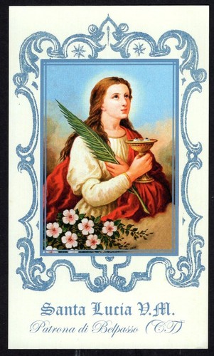 Image pieuse santa lucia - image,