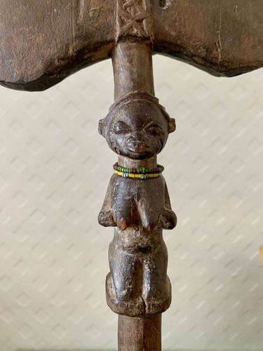 Art africain yoruba baton - yoruba,