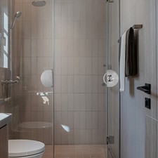 Serrure de sol double face avec design de serrage innovant pour portes vitrées