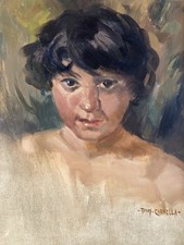 Peinture Huile Toile Tony