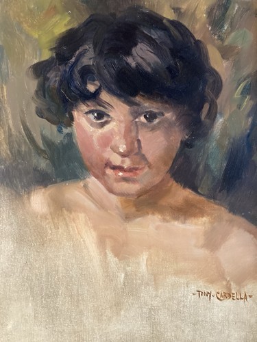 Peinture huile toile tony - peinture,