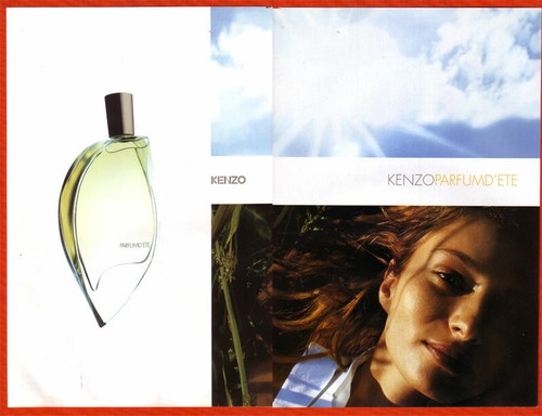 Publicité papier parfum - papier,