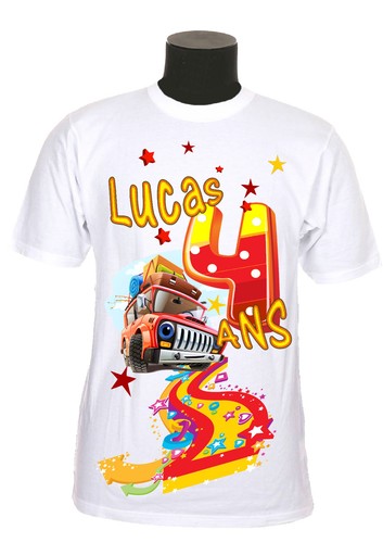 Tee shirt anniversaire - shirt,