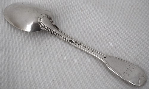 Cuillère entremets argent - cuillère,