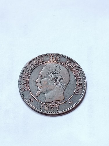 Centimes 1857 napoléon - centimes, b
