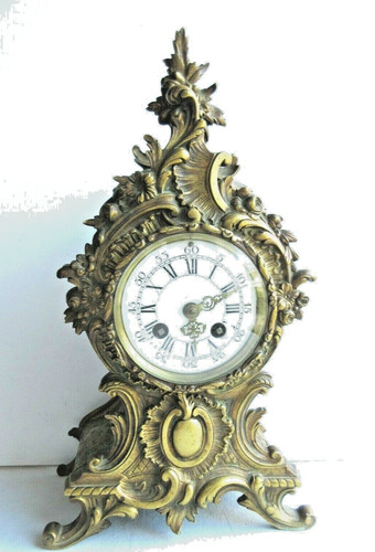 Pendule cartel bronze - pendule, de