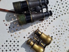 2 Anciennes Paires De Jumelles Signées