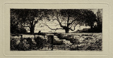 Ain environs rix - environs, gravure