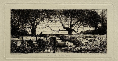 Ain environs rix gravure - rix,