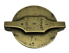 Authentique  " PILE A GODETS " boite de poids bronze XIXème 1 livre 500 grammes