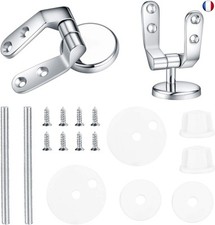 Charniere Abattant WC, Kit Fixations Remplacement pour WC Abattant, Charnière 