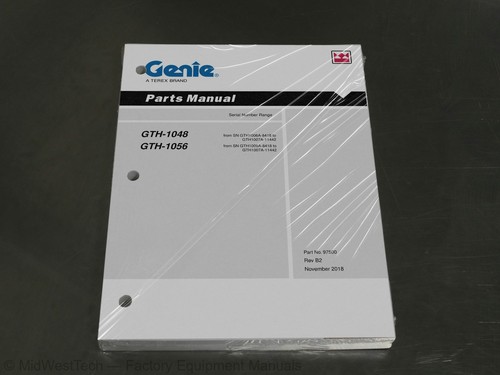 Terex genie gth 1048 - terex,