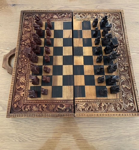 Jeu echec artisanal - jeu, d'echec