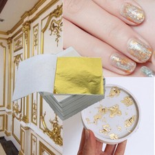 Feuille D'or Pour Bricolage 50/100 Feuilles Dorure Artisanat De Décoration /