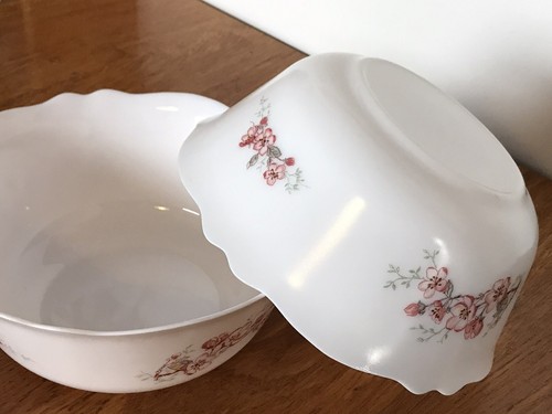 Vintage lot saladier arcopal - vintage,