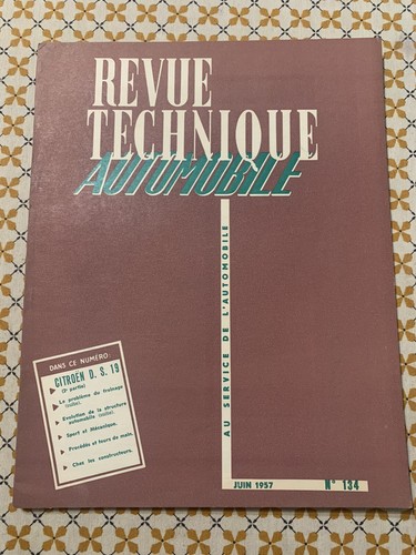 Revue technique juin 1957 - revue,