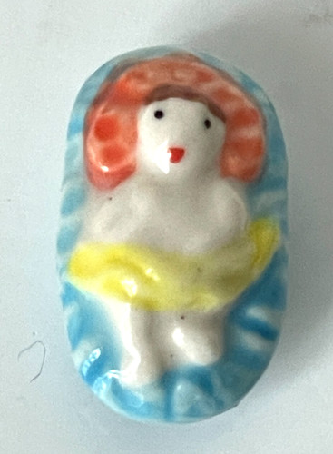 Rare fève jésus pastel bible - rare,