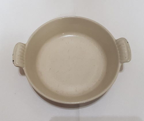 Plat rond creuset fonte - plat, en