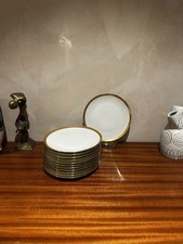 Lot de 12 assiettes à dessert – Limoges Bernardaud 