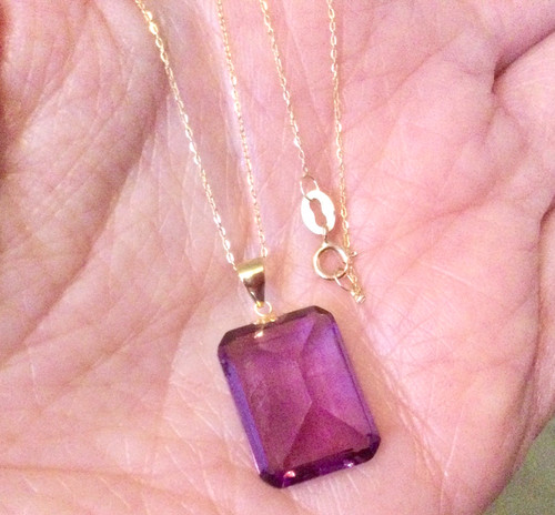 Jaune carats collier - or, carats-collier