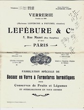 Catalogue de la verrerie
