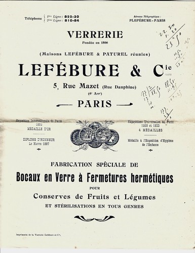 Catalogue verrerie - de,