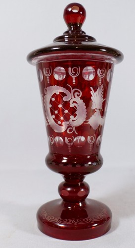 Drageoir vase couvert - vase, en