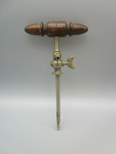 TIRE-BOUCHON A ROBINET, SIPHON A CHAMPAGNE, TÊTE DE DAUPHIN