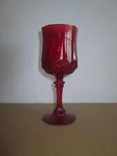 verre a digestif 6 cl LONGCHAMP FOLIES rouge cristal d'Arques choix quantité