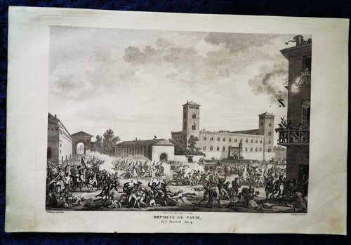 Gravure ancienne carle vernet - gravure,